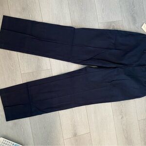 Dockers Navy Blue Straight Fit Signature Khaki Cotton Stretch Pants 33x30